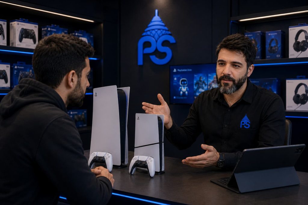 مشاوره رایگان برای راهنمای خرید ps5