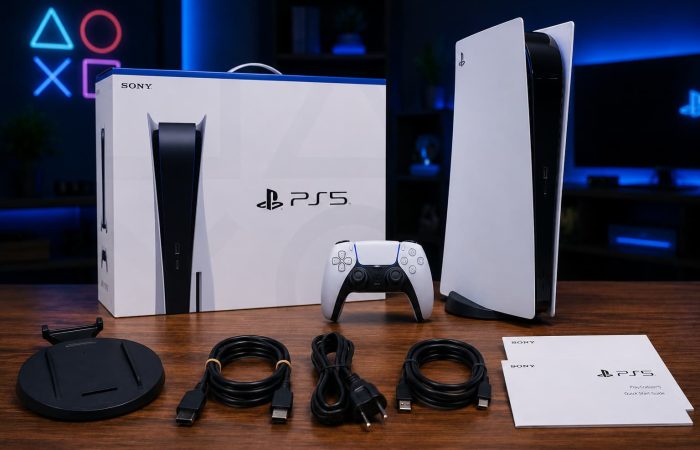 محتویات جعبه ps5