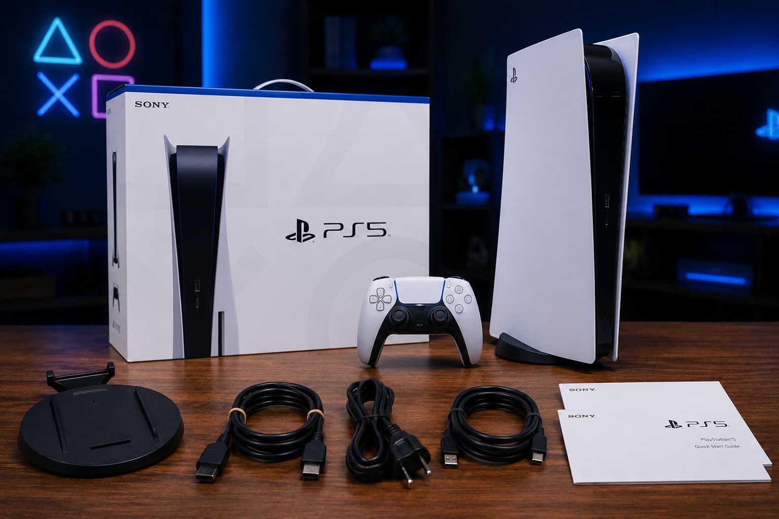 محتویات جعبه ps5